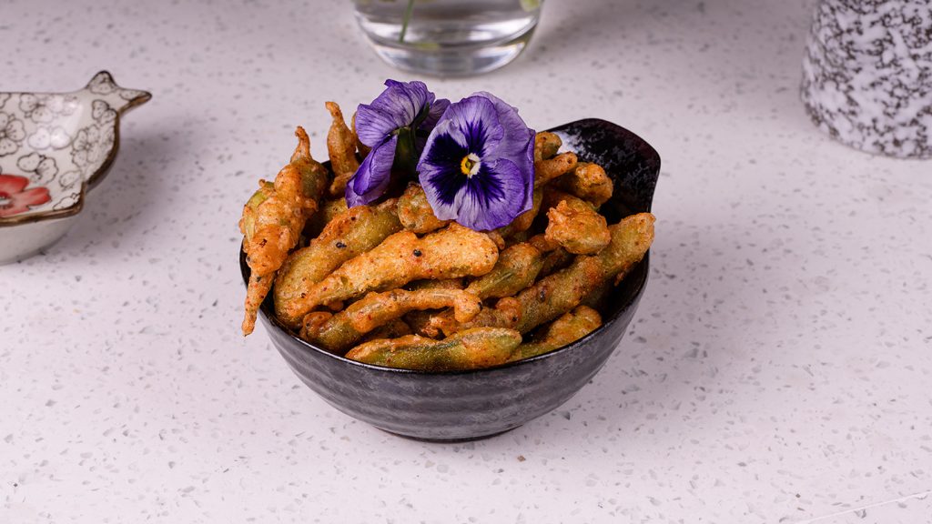 Edamames Tempura